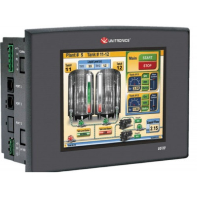 Контроллер Unitronics V570-57-T20BJ: 5.7" TFT экран, 24VDC, CAN, RS232/485