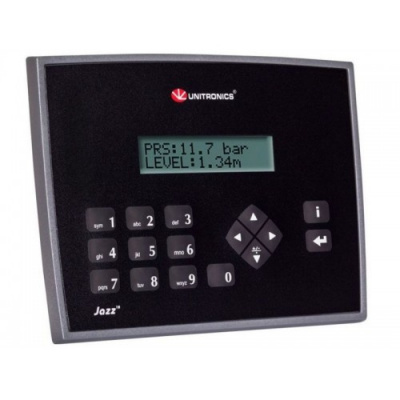 JZ20-UN20 Контроллер JAZZ 2: 24VDC, 9DI, 2DI/AI, (0-10V), 2AI (0-20mA), 1PT100, 2DO (pnp) 5RO Unitronics