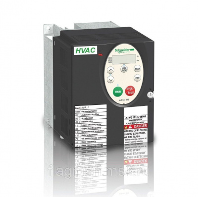 Частотный преобразователь Schneider Electric (Шнайдер Электрик) 7.5кВт 480В IP21 (ATV212HU75N4)