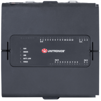 USC-B3-R20 Контроллер UniStream Базовый 24 VDC, 10DI 2AI, 8RO Unitronics