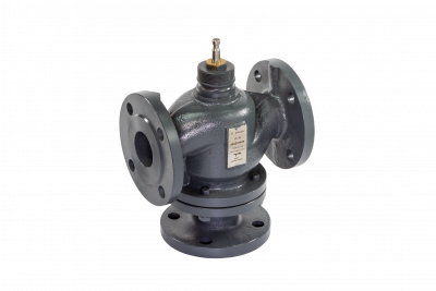 Клапан регулирующий, трехходовой, седельный, фланцевый Ридан VF-3R DN 300, Kvs 990